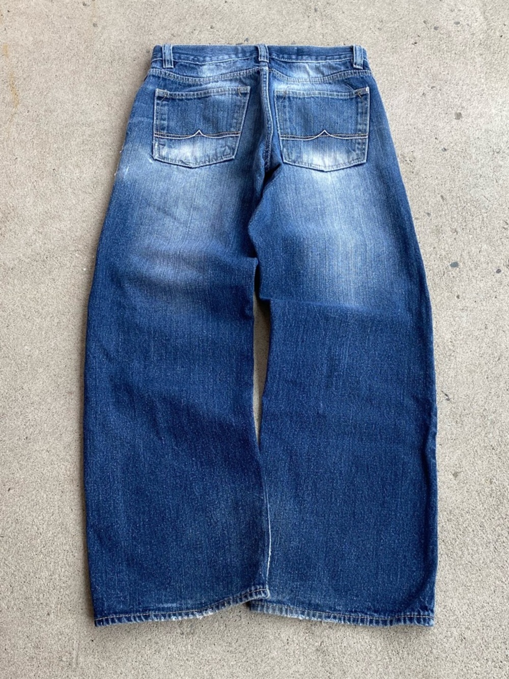 Y2k Blue Avirex Relaxed Fit Jeans